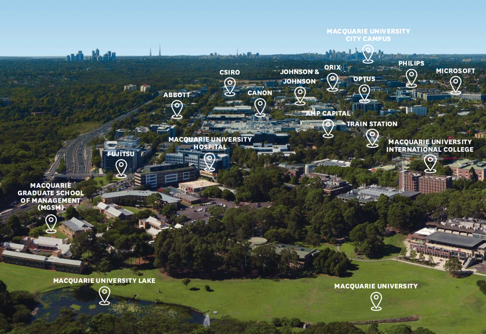 มหาวิทยาลัยในซิดนีย์ Macquarie University