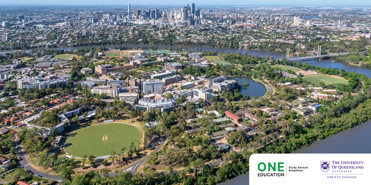 University of Queensland มหาวิทยาลัยควีนส์แลนด์ วิทยาเขต